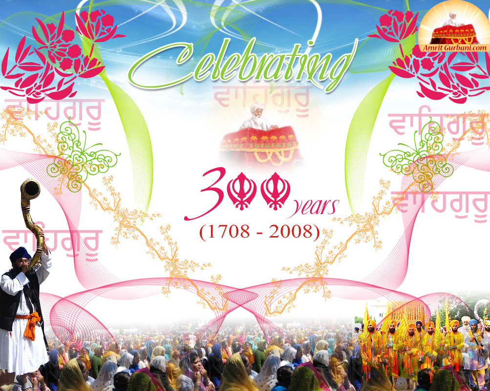 Tags: 300 Saal Guru De Naal, gurmat wallpaper, Khalsa Wallpaper, 